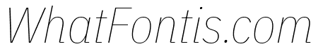 IBM Plex Sans Condensed 100italic