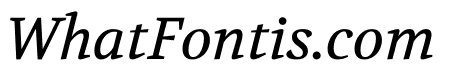 Volkhov italic
