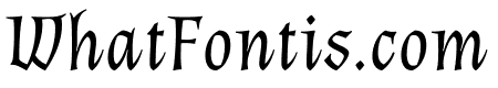 Almendra italic