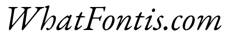 EB Garamond italic