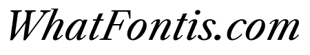 Libre Caslon Text italic