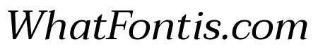Taviraj italic