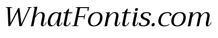 Trirong italic