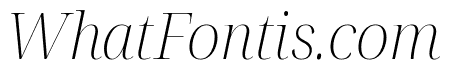 Noto Serif Display ExtraLight Italic