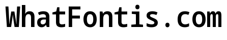 Noto Sans Mono Condensed SemiBold