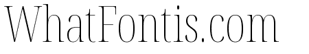 Noto Serif Display ExtraCondensed Thin