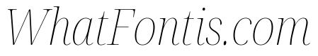 Noto Serif Display SemiCondensed Thin Italic