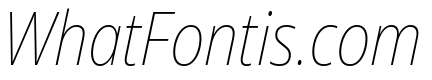 Noto Sans Display SemiCondensed Thin Italic