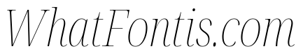 Noto Serif Display Condensed Thin Italic