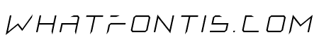 Lethal Injector Thin Italic