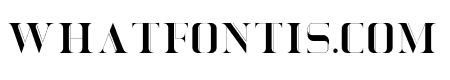 Rombus Serif With Line