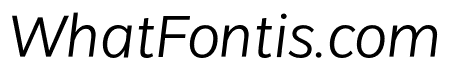 VistolSans-LightItalic