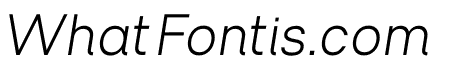 Monolith RegularItalic
