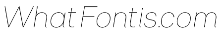 Monolith Light Italic