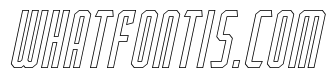 Porton Outline Italic