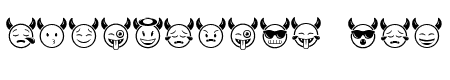 Devil Emoji Regular