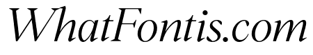 Fortescue Median Light Italic Pro