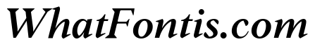 Fortescue Text Semibold Italic Pro