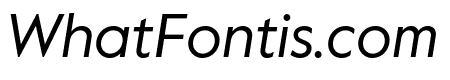 Value Sans Italic Pro