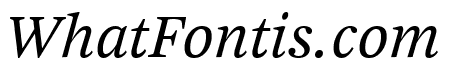 Arnhem Blond Italic
