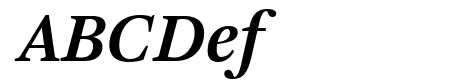 Arnhem SemiBold Italic