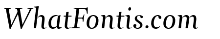 Arnhem Fine Normal Italic