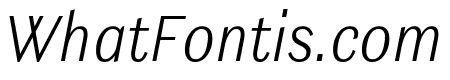 Ludwig SemiCondensed Thin Italic