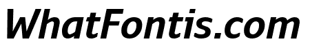 Monitor SemiCondensed Bold Italic