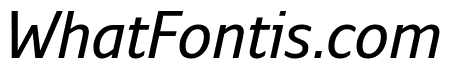 Monitor SemiCondensed Medium Italic