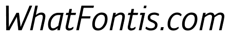 Monitor SemiCondensed Normal Italic