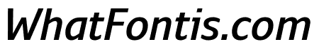 Monitor SemiCondensed SemiBold Italic