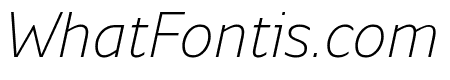 Monitor Thin Italic