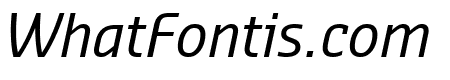 Sansa SemiCondensed Normal Italic