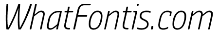 Sansa Soft Condensed Light Italic