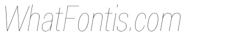 Fakt Condensed Air Air Italic