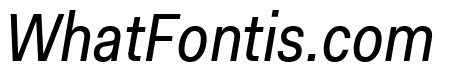 Fakt SemiCondensed Normal Italic