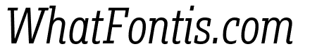 Fakt Slab Condensed Blond Italic
