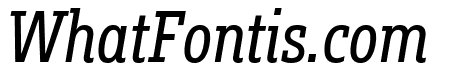 Fakt Slab Condensed Normal Italic
