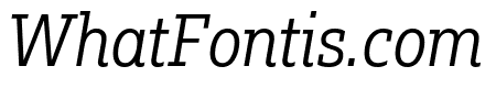 Fakt Slab SemiCondensed Blond Italic