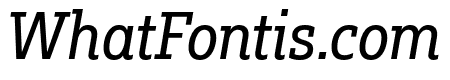 Fakt Slab SemiCondensed Normal Italic