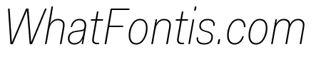 Fakt Soft SemiCondensed Thin Italic