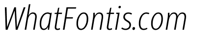 Alto ExtraCondensed ExtraLight Italic
