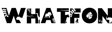 Safari Silhouette Font, Free download