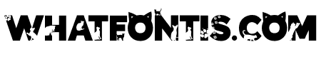 Kittens Silhouette Font Regular