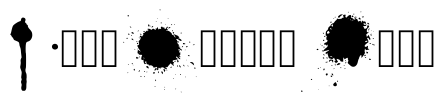 Drips Splatters Regular