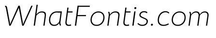 Bellota Text Light Italic