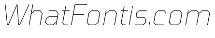 Tomorrow Thin Italic