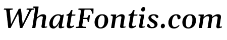 Gelasio Medium Italic