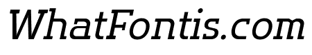 Flatory Slab Light Italic