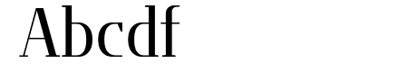 Flatory Serif SemiCondensed